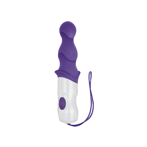 Waterproof anaalvibrator met ophanglus